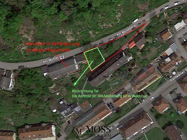 Grundstück zum Kauf 99.000 € 444 m² Grundstück Waldshut Waldshut-Tiengen 79761