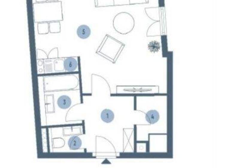 Studio zum Kauf 270.000 € 1 Zimmer 35,1 m² 1. Geschoss Schäffergasse 18-20 Wien 1040