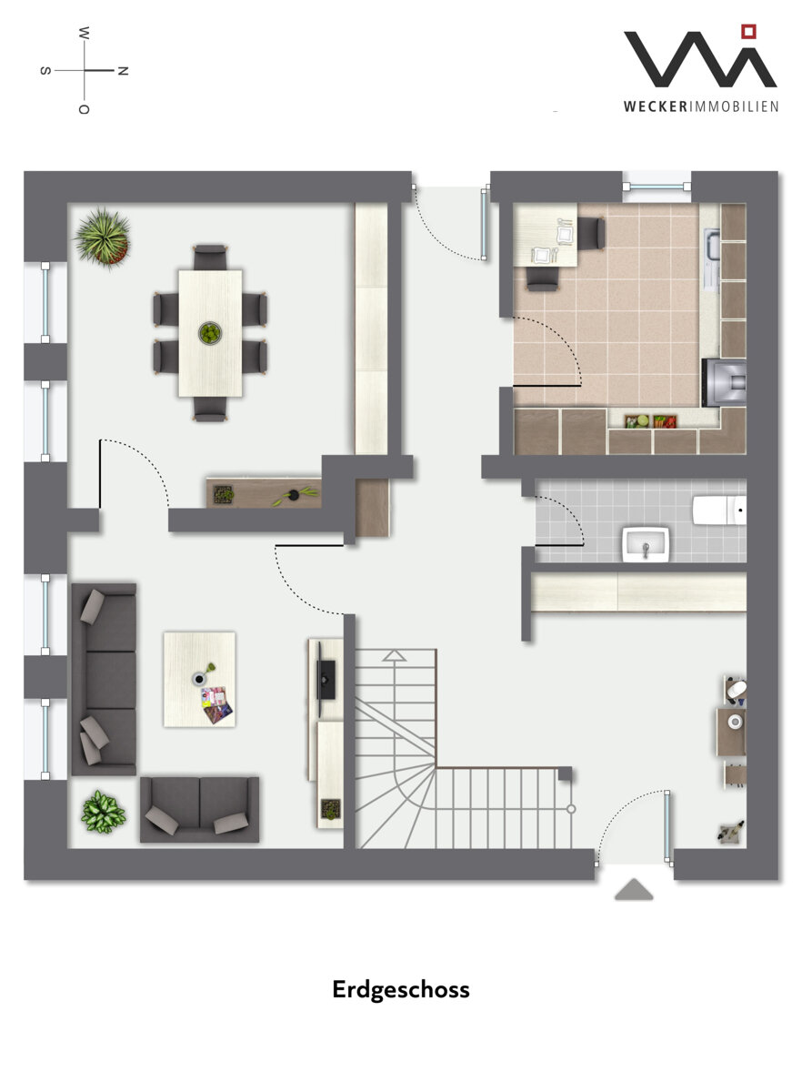 Einfamilienhaus zum Kauf 156.000 € 5 Zimmer 120 m²<br/>Wohnfläche 146 m²<br/>Grundstück ab sofort<br/>Verfügbarkeit Beckum Beckum 59269