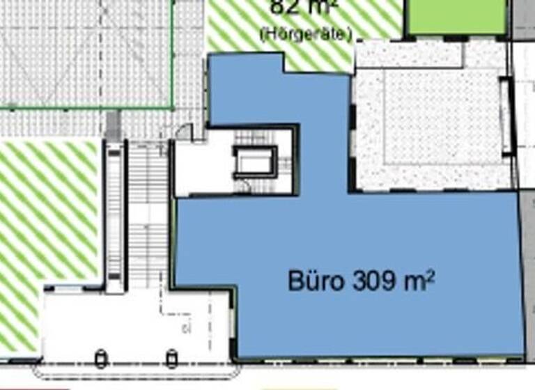 Medizinisches Gebäude zur Miete provisionsfrei 7.416 € 309 m²<br/>Bürofläche Bergmannstraße 5 Kreuzberg Berlin 10965