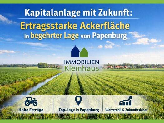 Land-/Forstwirtschaft zum Kauf 20.000 m² Grundstück Papenburg 26871