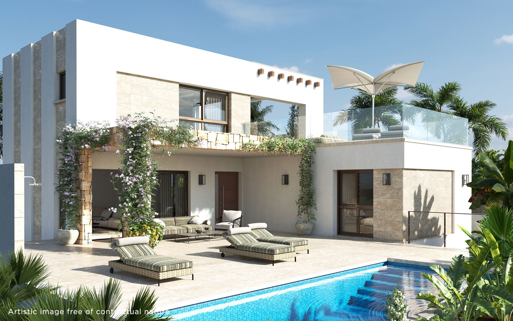 Villa zum Kauf 713.500 € 3 Zimmer 225,8 m²<br/>Wohnfläche 415 m²<br/>Grundstück Ciudad Quesada 03170