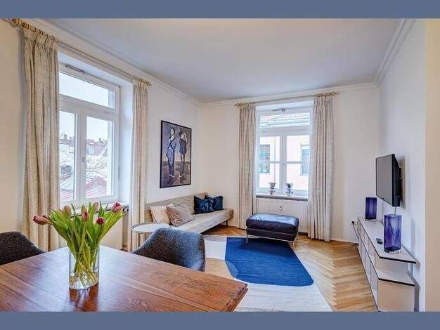 Wohnung zur Miete Wohnen auf Zeit 2.300 € 2 Zimmer 55 m² Schwabing-Freimann München 80802