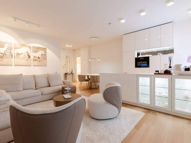 Wohnung zum Kauf 980.000 € 3 Zimmer 96,1 m² EG Gutleutviertel Frankfurt am Main 60327