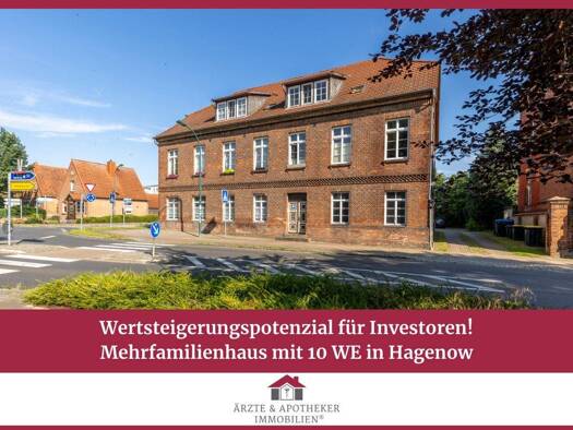 Mehrfamilienhaus zum Kauf als Kapitalanlage geeignet 529.000 € 622 m² Hagenow Hagenow 19230