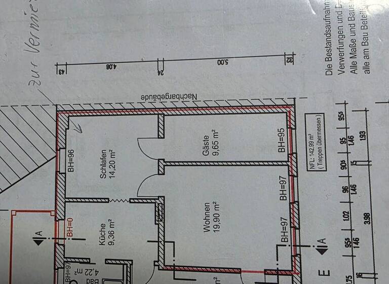 Wohnung zur Miete 395 € 2,5 Zimmer 60,7 m² Geschoss 1/3 frei ab sofort Berliner Straße 4 Rheinsberg 16831