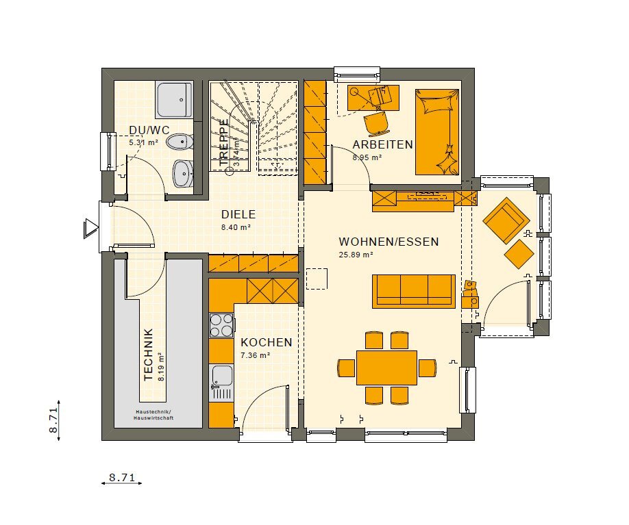 Einfamilienhaus zum Kauf 421.099 € 5 Zimmer 126 m²<br/>Wohnfläche 500 m²<br/>Grundstück Trittenheim 54349