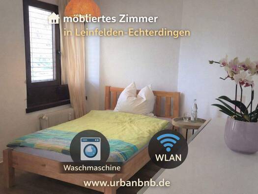 Studio zur Miete Wohnen auf Zeit 630 € 1 Zimmer 16 m² frei ab 01.02.2027 Echterdinger Strasse 0 Leinfelden Leinfelden-Echterdingen 70771