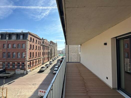 Wohnung zur Miete - Erstbezug 1.217 € 2 Zimmer 62,4 m² 2. Geschoss frei ab sofort Lange Straße 65 Innenstadt Fürth 90762