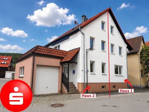 Doppelhaushälfte zum Kauf 159.000 € 7 Zimmer 152 m² 230 m² Grundstück Oberelsbach Oberelsbach 97656