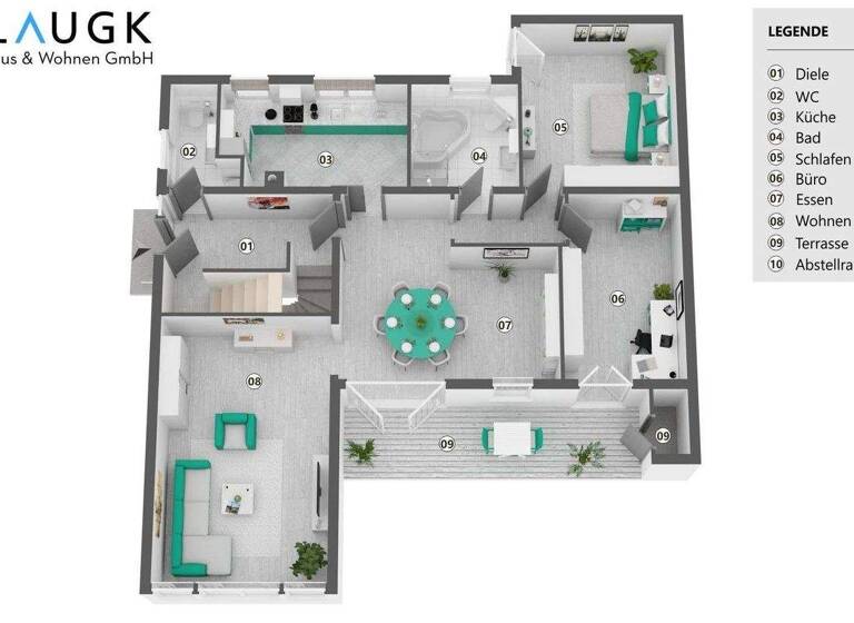 Doppelhaushälfte zum Kauf 1.599.000 € 8 Zimmer 171 m² 573 m² Grundstück Sonnwendstraße 31 Krailling 82152