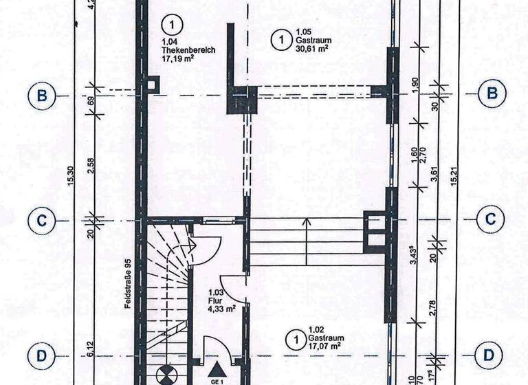 Bürofläche zur Miete - Erstbezug 1.600 € Fesenfeld Bremen 28203