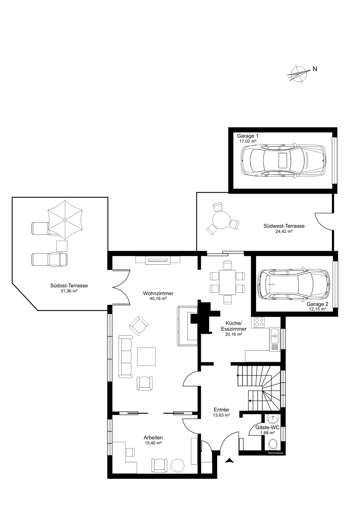 Doppelhaushälfte zum Kauf 8 Zimmer 320 m²<br/>Wohnfläche 1.050 m²<br/>Grundstück Grünwald Grünwald 82031