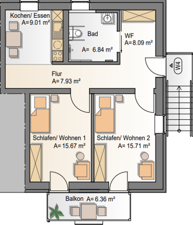 Wohnung zur Miete nur mit Wohnberechtigungsschein 432 € 3 Zimmer 66 m² EG frei ab sofort Gabelsberger Straße 24b Oelsnitz Oelsnitz/Erzgebirge 09376