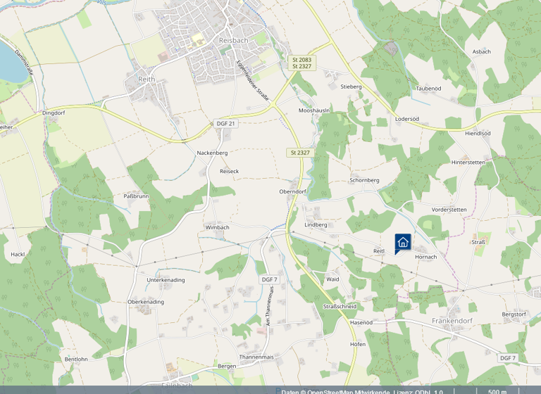 Landwirtschaftliche Fläche zum Kauf 283.000 € 16.693 m² Grundstück Altersberg Reisbach 94419