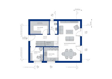 Einfamilienhaus zum Kauf 411.282 € 5 Zimmer 123 m² 951 m² Grundstück Wehingen 78564