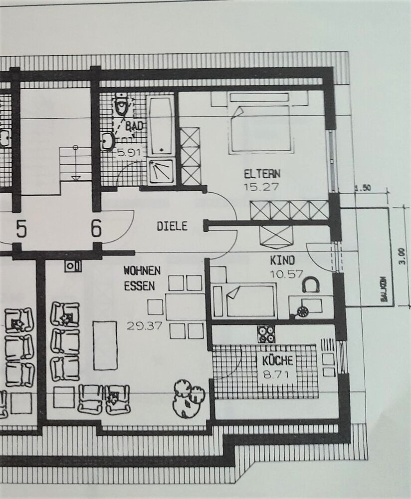 Wohnung zum Kauf 169.000 € 3 Zimmer 72 m²<br/>Wohnfläche EG<br/>Geschoss Bergrheinfeld Bergrheinfeld 97493