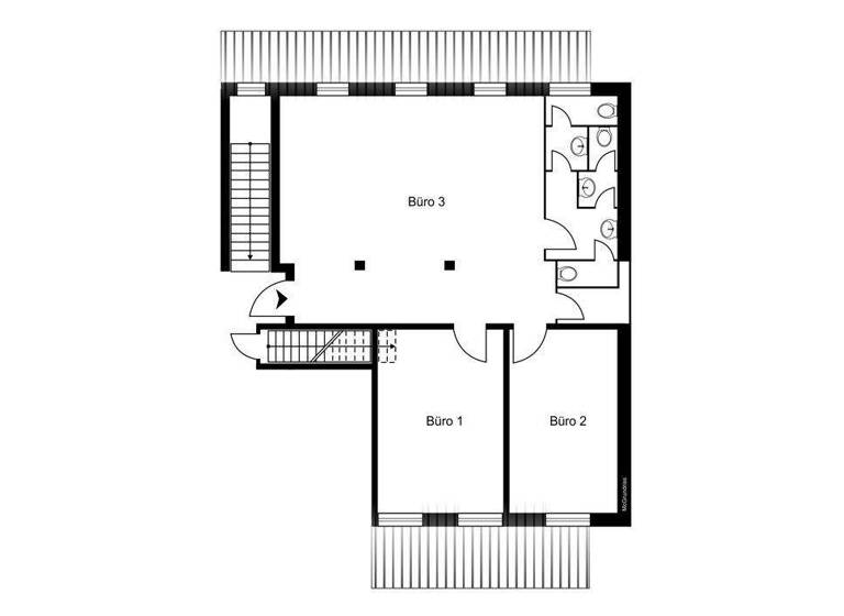 Bürofläche zur Miete 1.339 € 3 Zimmer 107 m² Bürofläche Schenefeld 22869