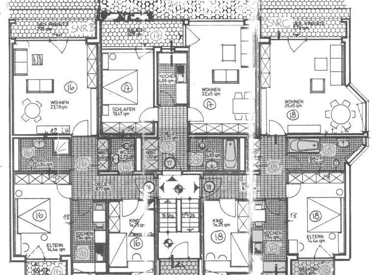 Mehrfamilienhaus zum Kauf als Kapitalanlage geeignet 1.323.000 € 18 Zimmer 503,3 m² 991 m² Grundstück Hagen Weyhe 28844
