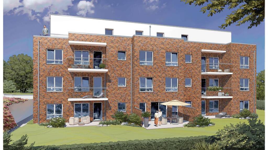 Terrassenwohnung zum Kauf provisionsfrei 369.600 € 2 Zimmer 83,5 m² EG Ostlandstraße 38 Schwanewede 28790