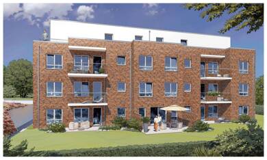 Terrassenwohnung zum Kauf provisionsfrei 369.600 € 2 Zimmer 83,5 m² EG frei ab sofort Ostlandstraße 38 Schwanewede Schwanewede 28790