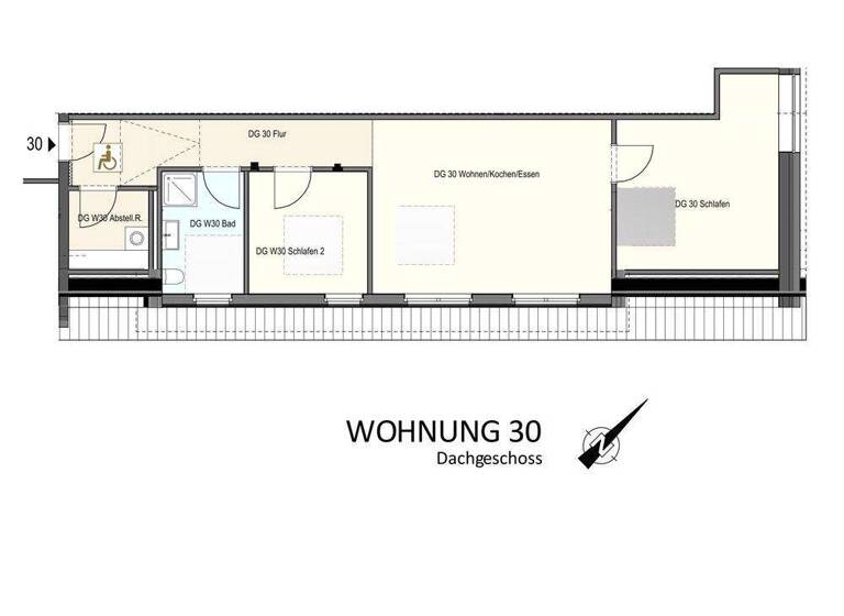 Wohnung zur Miete nur mit Wohnberechtigungsschein 408 € 3 Zimmer 72,9 m² 2. Geschoss frei ab 01.05.2026 Birkenweg 11 Bad Bevensen 29549
