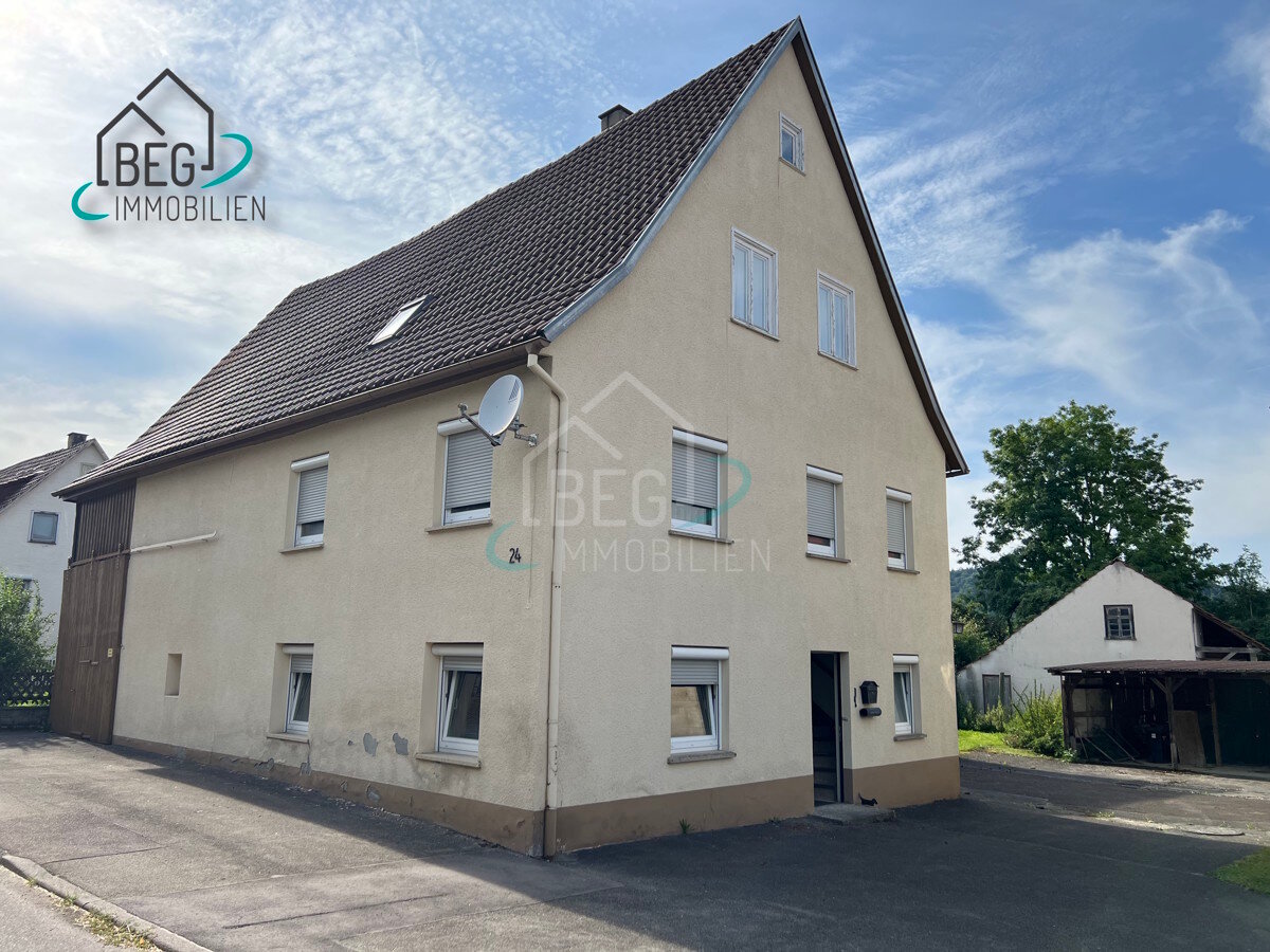 Einfamilienhaus zum Kauf 99.000 € 6 Zimmer 120 m²<br/>Wohnfläche 597 m²<br/>Grundstück Spöck Gaildorf / Spöck 74405