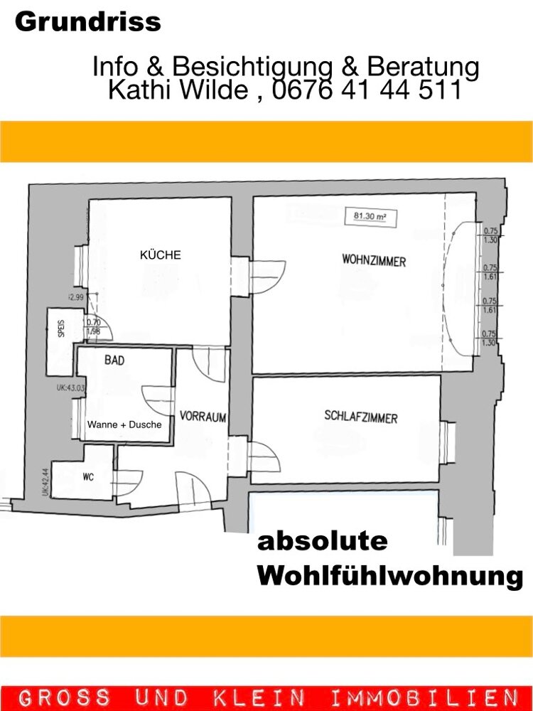 Wohnung zur Miete 1.789 € 2 Zimmer 81,3 m²<br/>Wohnfläche 4.<br/>Geschoss Wien 1010