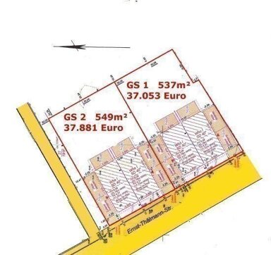 Grundstück zum Kauf provisionsfrei 37.053 € 537 m² Grundstück Franzburg Franzburg 18461