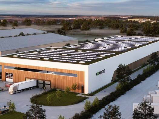 Lagerhalle zur Miete - Erstbezug provisionsfrei 8.800 m² Lagerfläche teilbar ab 5.000 m² Am Bühlfeld 10 Giengen Giengen an der Brenz 89542