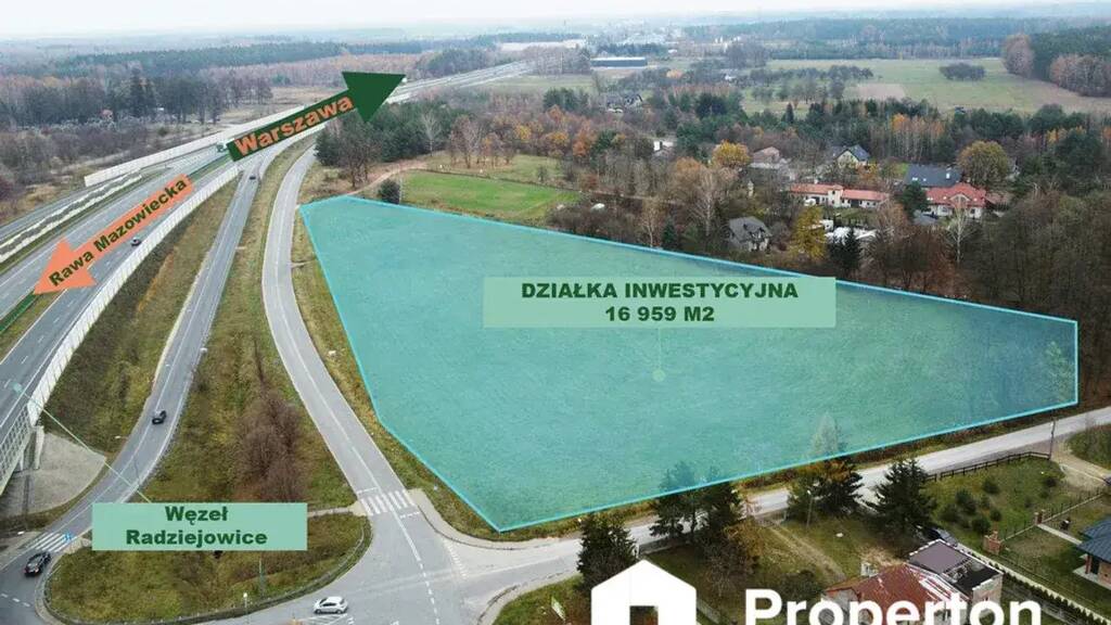 Bauernhof zum Kauf 1.027.361 € 16.959 m² Grundstück mazowieckie zyrardowski Radziejowice 96