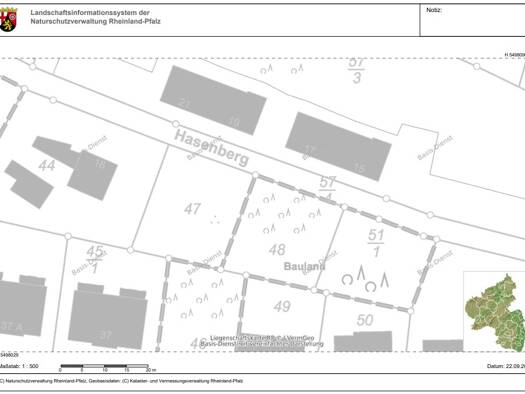 Grundstück zum Kauf 61.500 € 474 m² Grundstück Saarburg Saarburg 54439