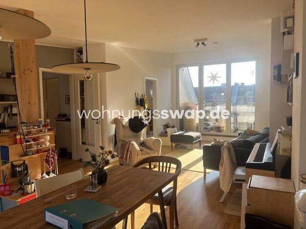 Studio zur Miete Tauschwohnung 1.450 € 3 Zimmer 96 m² 5. Geschoss Neukölln Berlin 12049