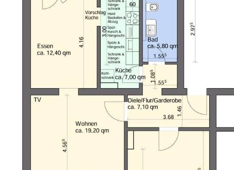 Wohnung zum Kauf provisionsfrei 247.000 € 3 Zimmer 73 m² 2. Geschoss Niederfelder Weg 95 Horchheim Koblenz 56076