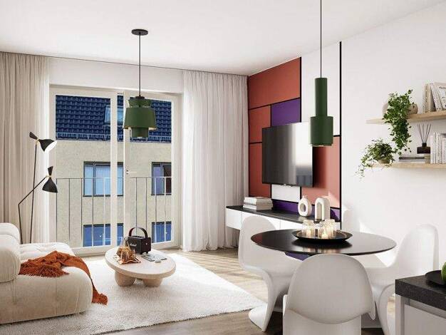 Wohnung zum Kauf provisionsfrei 299.900 € 2 Zimmer 45 m² 2. Geschoss Großkölnstr. 53-55 Aachen 52062