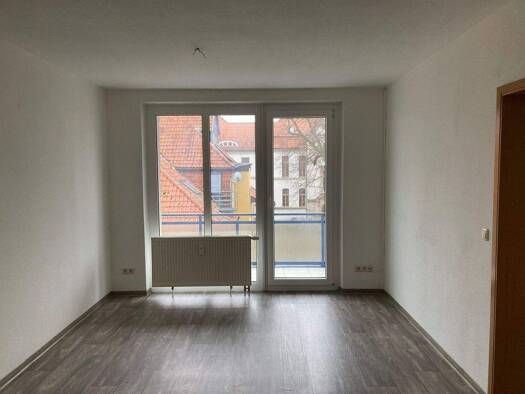 Wohnung zur Miete nur mit Wohnberechtigungsschein 221 € 2 Zimmer 46,6 m² 2. Geschoss frei ab sofort Thamsbrücker Str. 21 b Bad Langensalza 99947