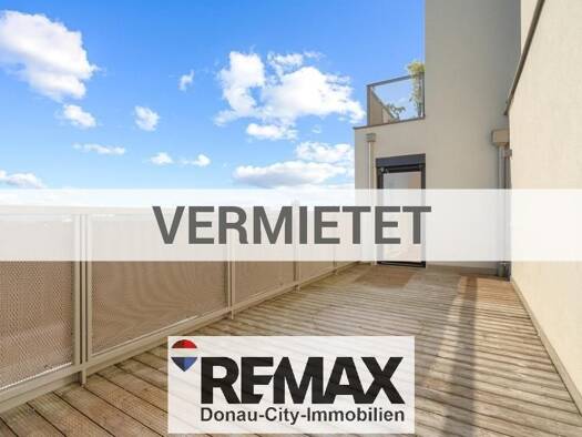 Terrassenwohnung zur Miete 1.100 € 2 Zimmer 49 m² 6. Geschoss Donaustadt 1220