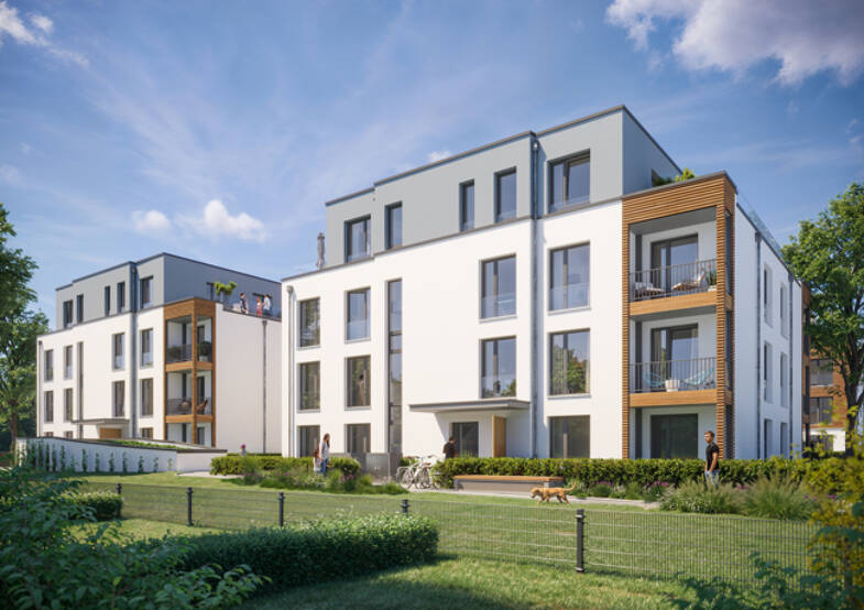 Wohnung zum Kauf - Neubau provisionsfrei 253.900 € 2 Zimmer 45,6 m² EG Niederdorfelden 61138