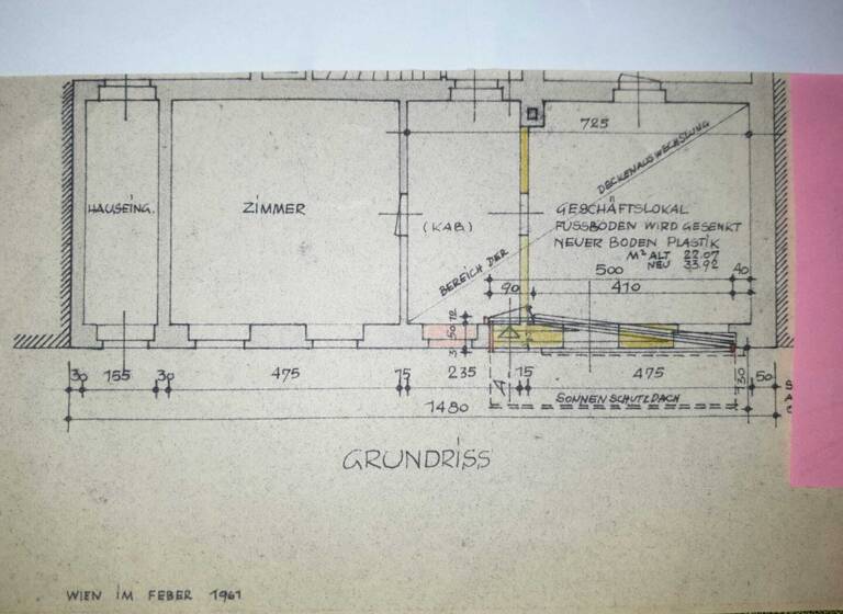 Büro zur Miete 825 € 2 Zimmer 63 m² Bürofläche Baden 2500