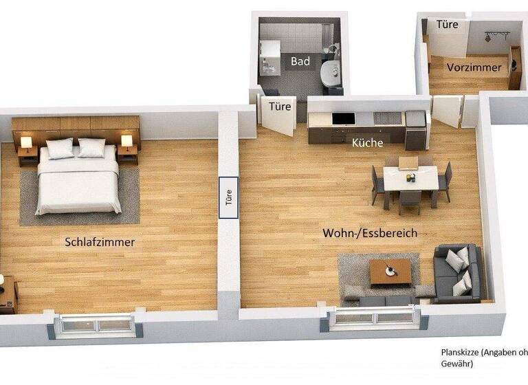 Wohnung zum Kauf 359.000 € 2 Zimmer Innsbruck 6020