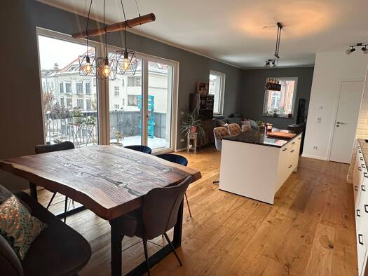 Penthouse zur Miete 1.560 € 3,5 Zimmer 102 m² Geschoss 3/4 frei ab 01.04.2026 Gießerstraße 47 Plagwitz Leipzig 04229