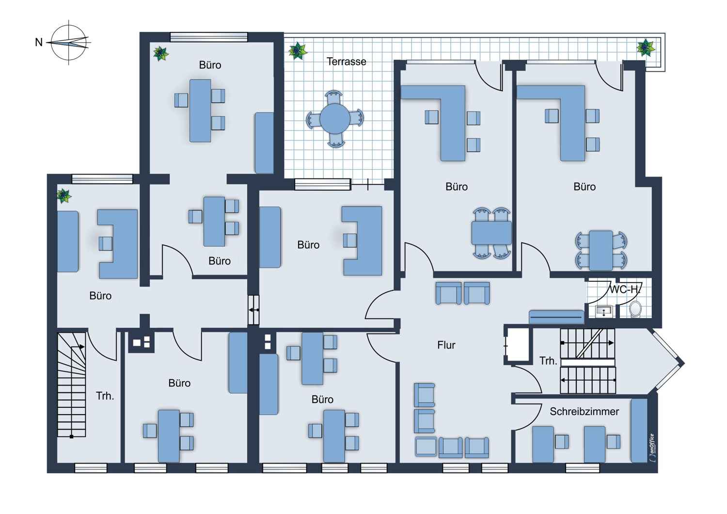 Bürogebäude zum Kauf provisionsfrei als Kapitalanlage geeignet 1.260.000 € 25 Zimmer 705 m²<br/>Grundstück Statistischer Bezirk 11 Hamm 59065