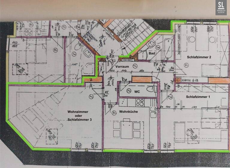 Wohnung zum Kauf 165.000 € 3,5 Zimmer 99 m² Eggenberg Graz,05.Bez.:Gries 8020