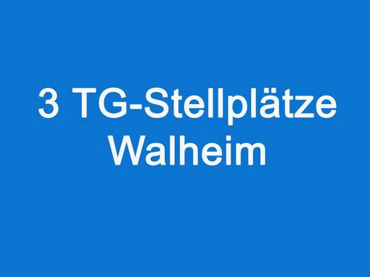 Tiefgaragenstellplatz zum Kauf 55.000 € Walheim 74399