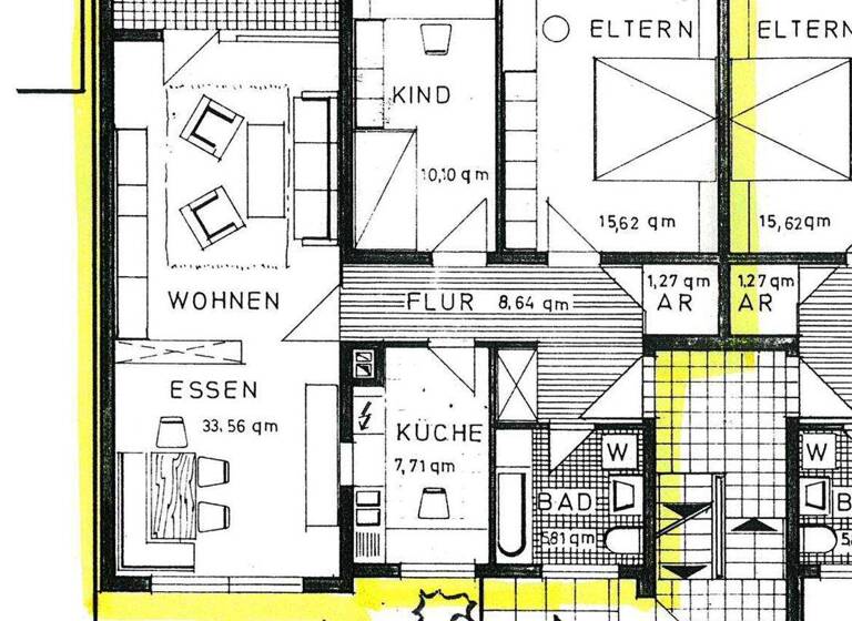 Wohnung zum Kauf 299.000 € 3 Zimmer 86,6 m² 1. Geschoss Bamberg 96049