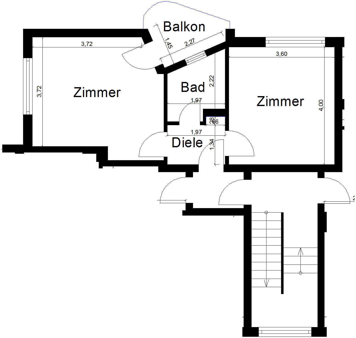 Wohnung zur Miete 345 € 2 Zimmer 39 m²<br/>Wohnfläche EG<br/>Geschoss 01.01.2025<br/>Verfügbarkeit Bebericher Straße 23 Hamm - Beberich Viersen 41748