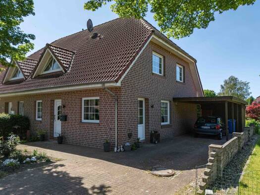 Doppelhaushälfte zum Kauf 289.000 € 4 Zimmer 108 m² 400 m² Grundstück Schirum Aurich 26605