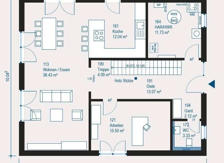 Einfamilienhaus zum Kauf 513.700 € 5 Zimmer 197 m² 477,2 m² Grundstück Rengersricht Pyrbaum 90602
