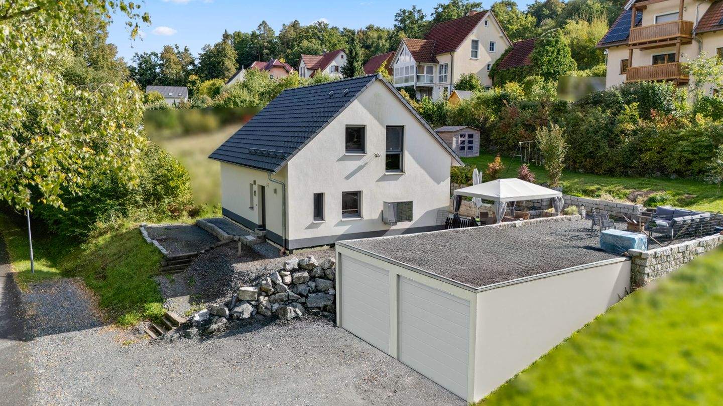 Immobilie in Ködnitz - Hochwertiger KfW-55-Neubau! Energieeffizientes Einfamilienhaus in naturnaher Lage - Bild 2