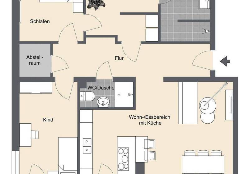 Penthouse zum Kauf 679.000 € 4 Zimmer 99,6 m² EG Grimmelfingen Ulm 89081